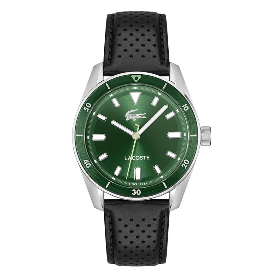 Lacoste Boston 39mm Green Dial, front view