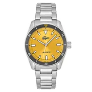 Yellow dial / Silver-tone