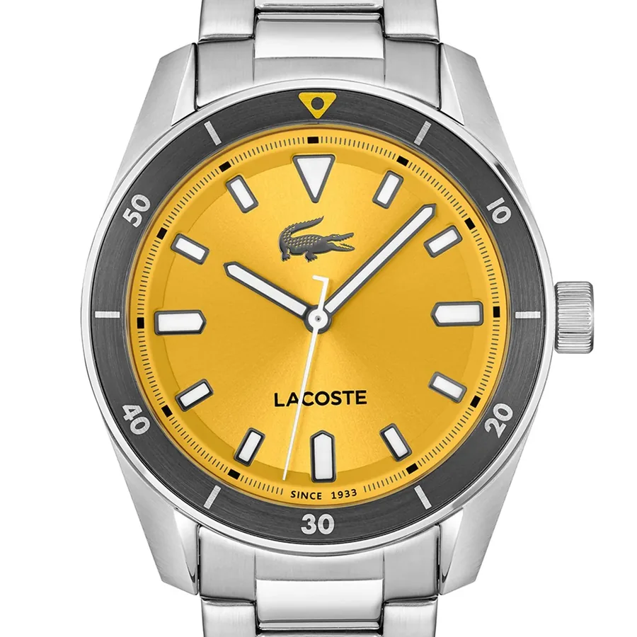 Lacoste Boston 39mm Yellow Dial, view 2