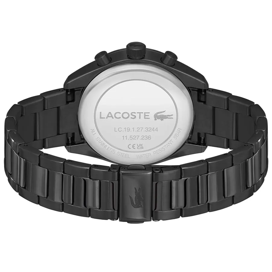 Lacoste Boston 42mm Chronograph Black Dial, view 4