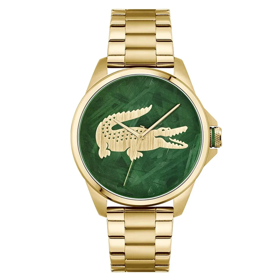 Lacoste Croc 43mm Green Dial, front view