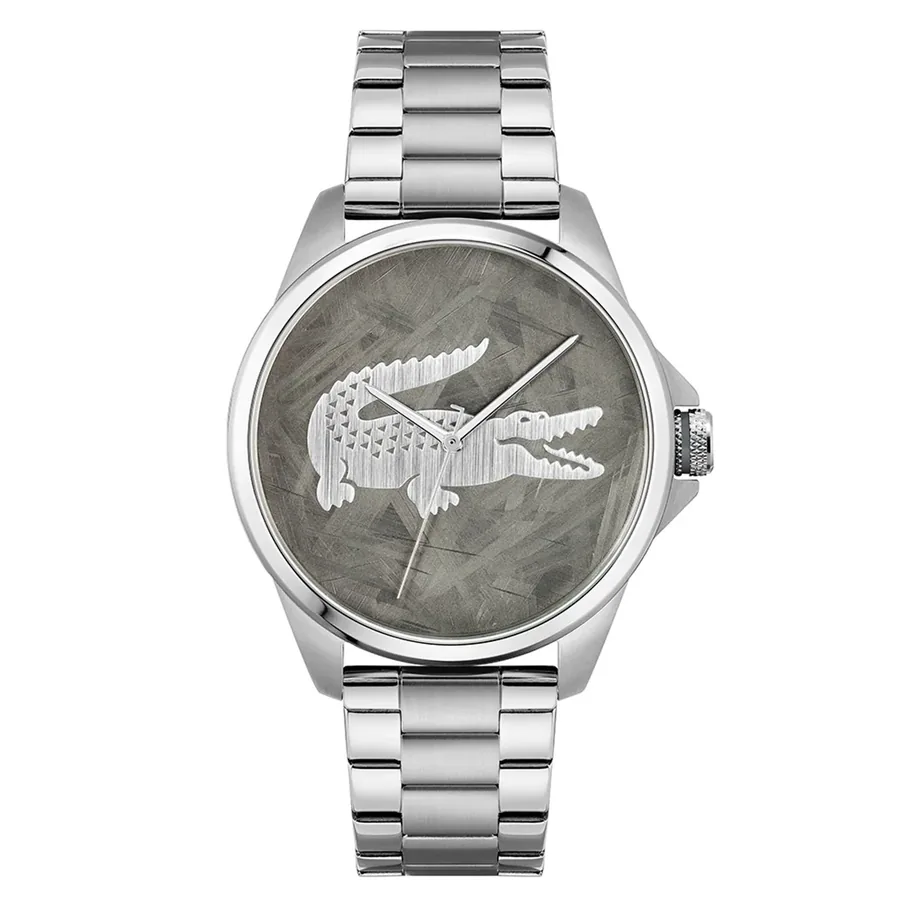 Lacoste Croc 43mm Grey Dial, front view