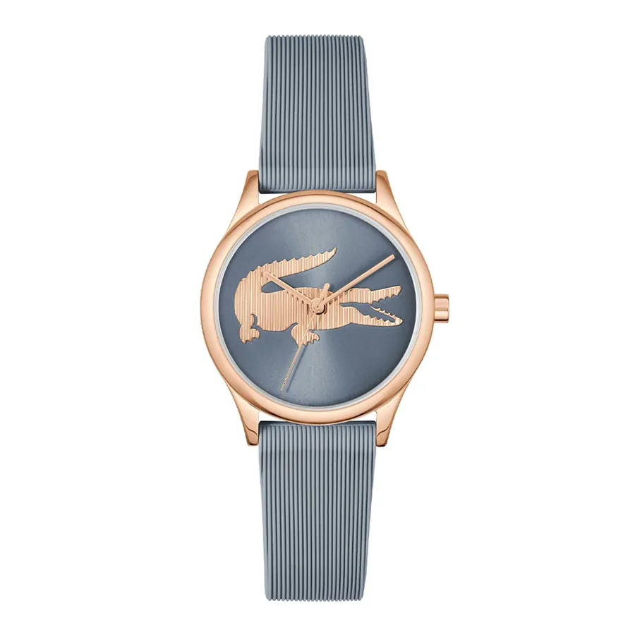 Lacoste Crocodelle 30mm Blue Dial, front view