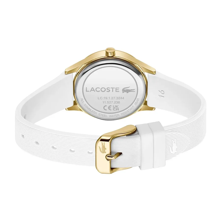 Lacoste Crocodelle 30mm White Dial, view 4