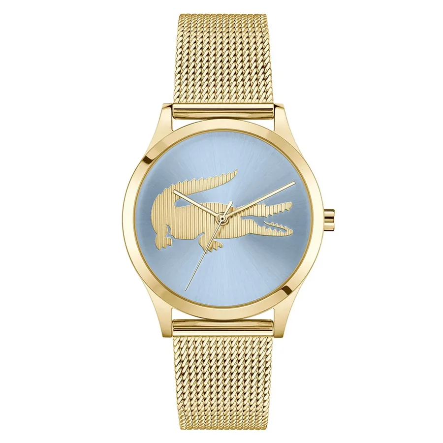 Lacoste Crocodelle 36mm Blue Dial, front view