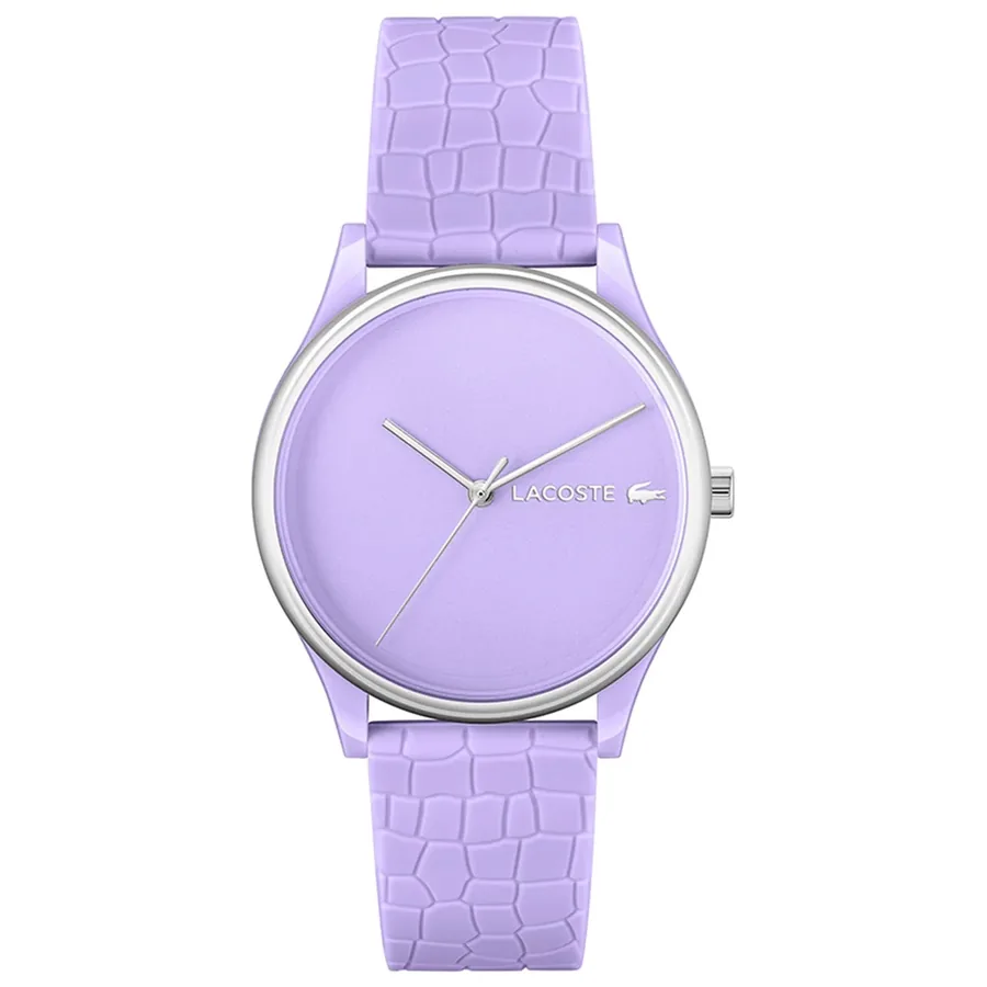 Lacoste Crocodelle 36mm Lilac Dial, front view