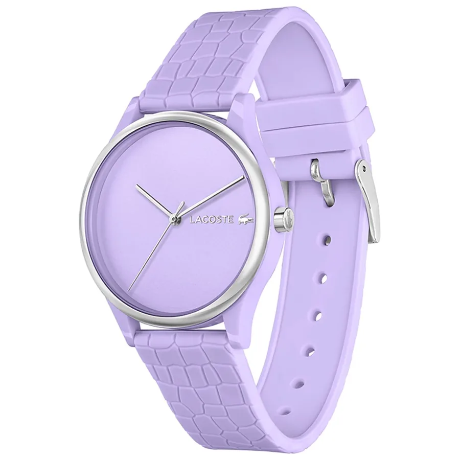 Lacoste Crocodelle 36mm Lilac Dial, view 3