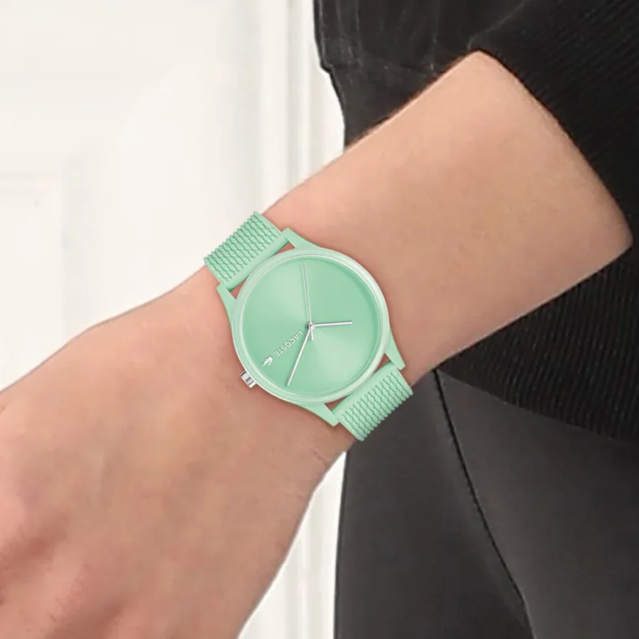 Lacoste Crocodelle 36mm Turquoise Dial, view 2