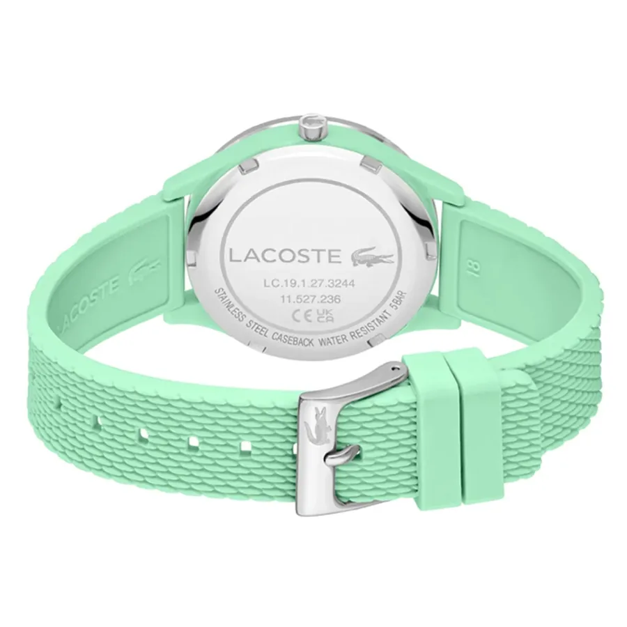 Lacoste Crocodelle 36mm Turquoise Dial, view 3