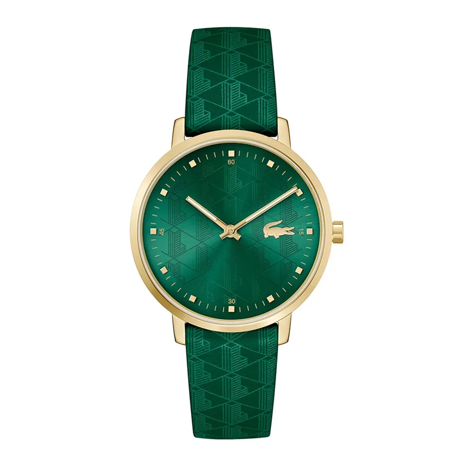 Lacoste Crocorigin 35mm Green Dial, front view