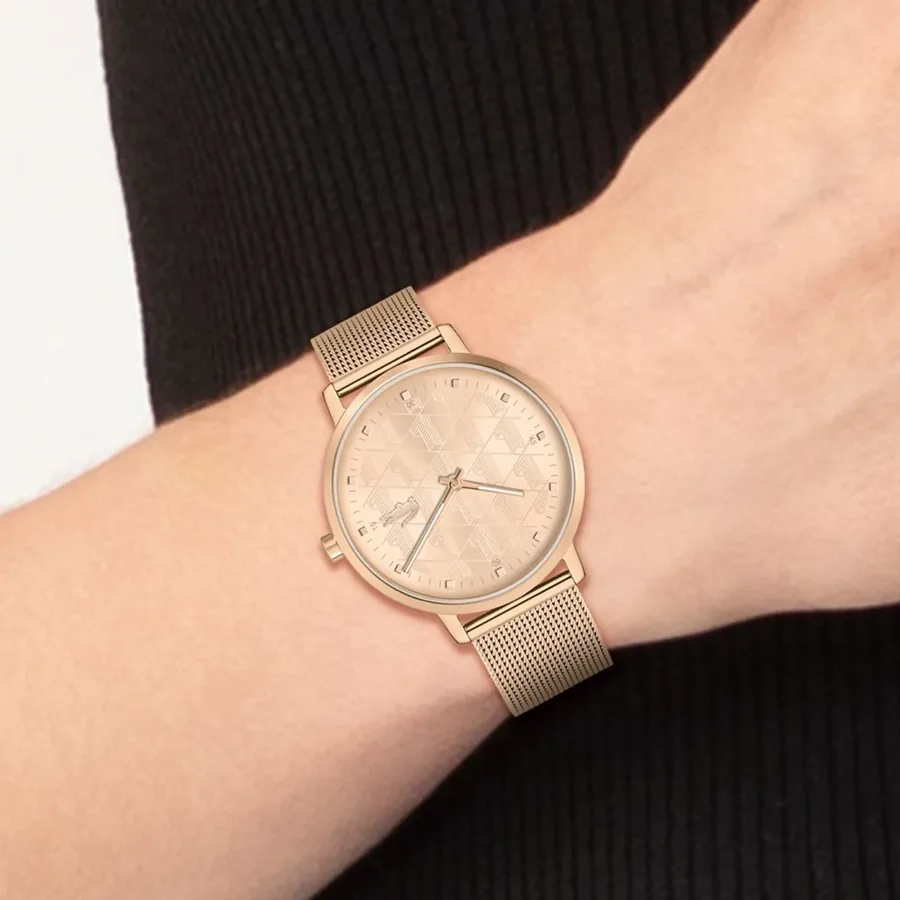 Lacoste Crocorigin 35mm Rose Gold Dial, view 5