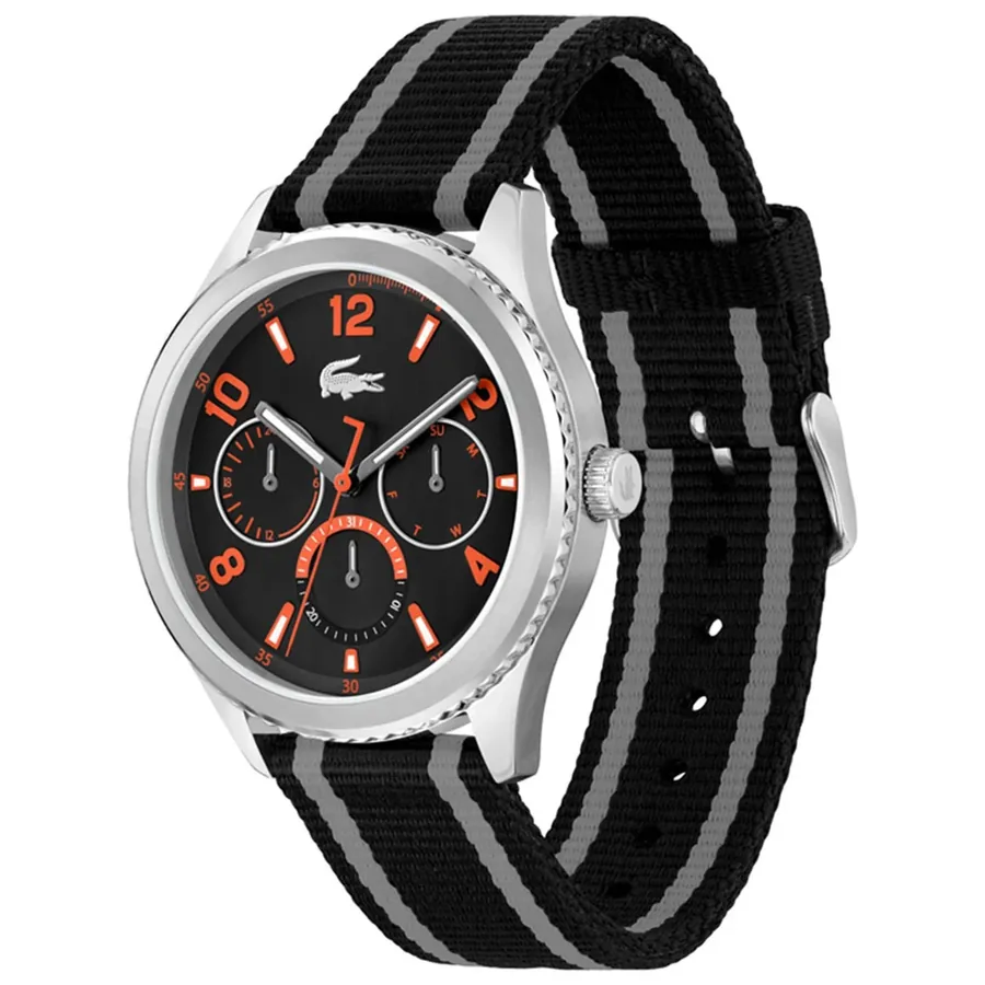 Lacoste Deuce 44mm Black Dial, view 3