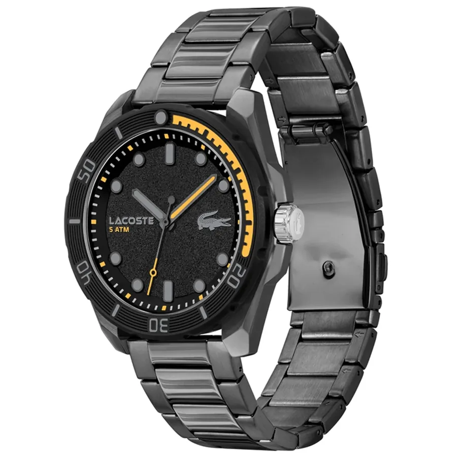 Lacoste Finn 44mm Black Dial, view 3
