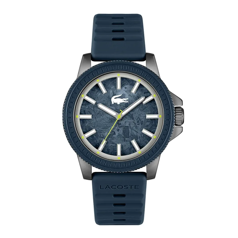 Lacoste Highkey 40mm Blue Dial, front view