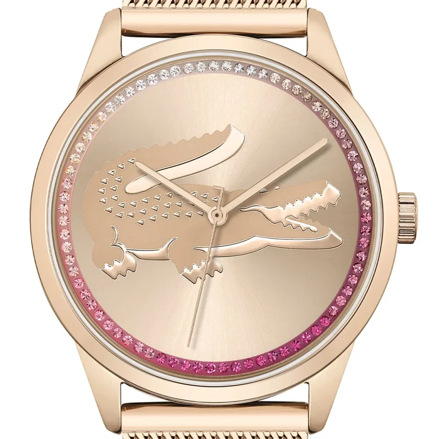 Lacoste Ladycroc 36mm Rose Gold Crystal Dial, view 2
