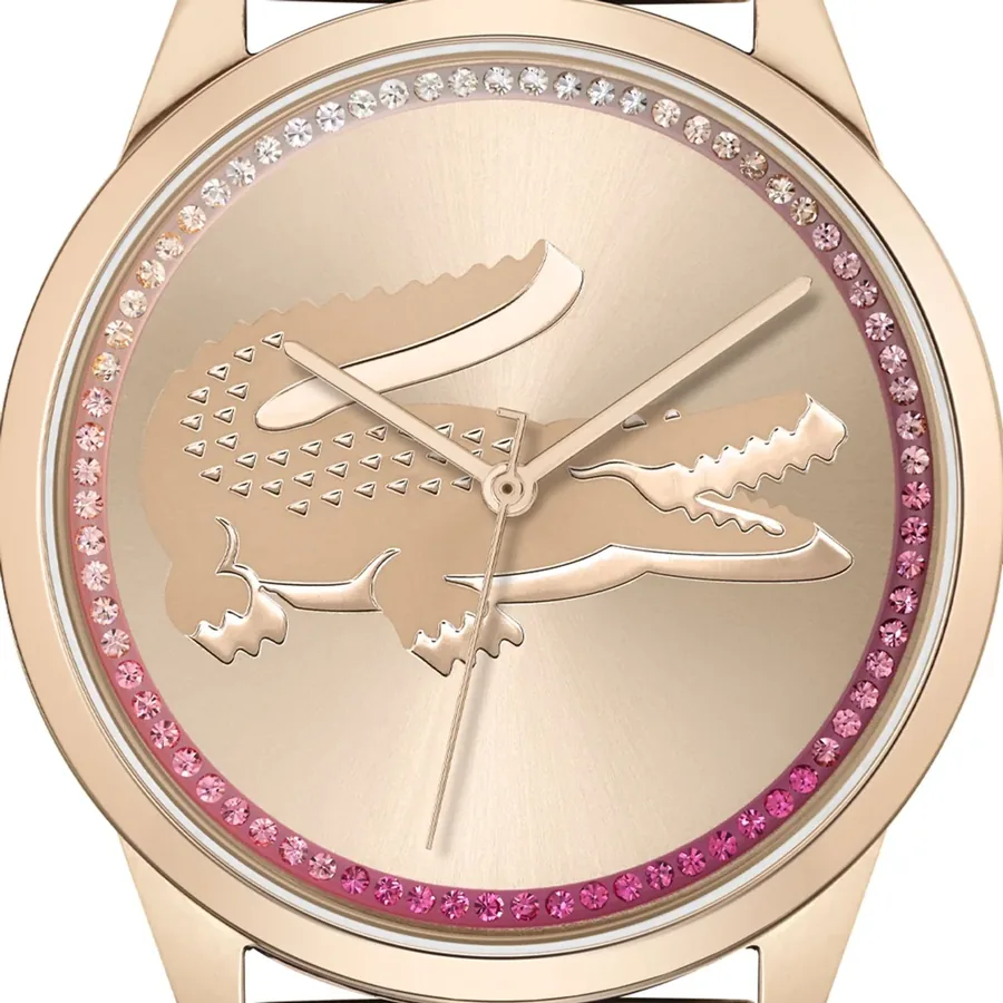 Lacoste Ladycroc 36mm Rose Gold Crystal Dial, view 5