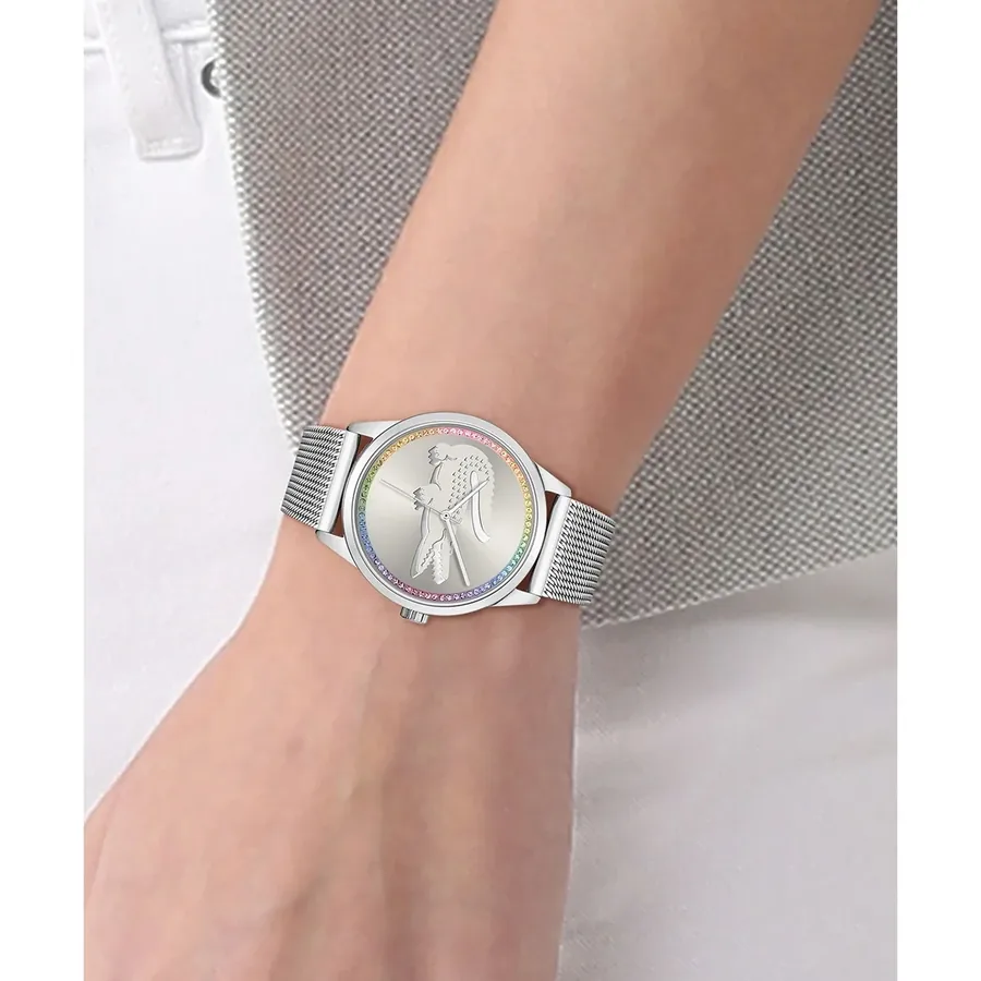 Lacoste Ladycroc 36mm Silver Crystal Dial, view 2