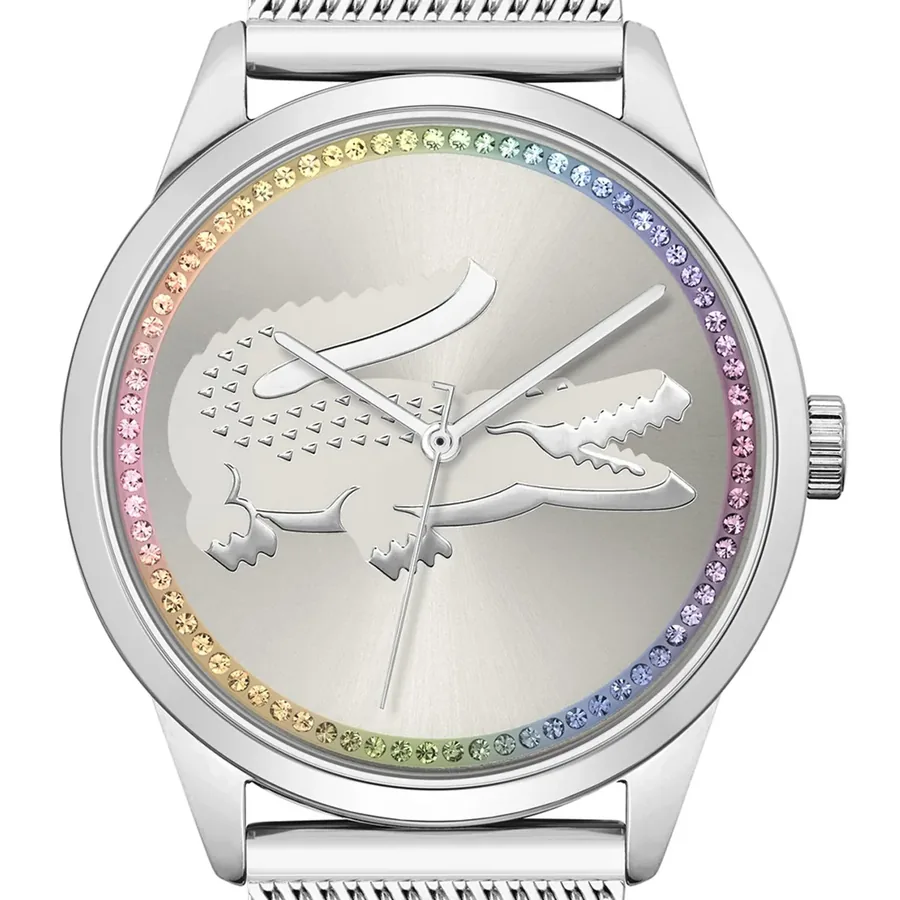 Lacoste Ladycroc 36mm Silver Crystal Dial, view 3
