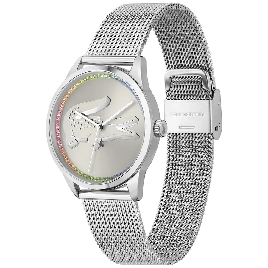 Lacoste Ladycroc 36mm Silver Crystal Dial, view 4