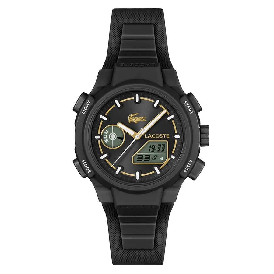 Lacoste LC33 40mm Black Dial, front view
