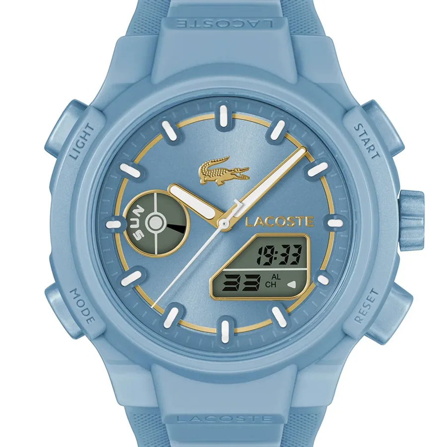 Lacoste LC33 40mm Blue Dial, Blue Rubber Strap, Ref. 2001431, view 2