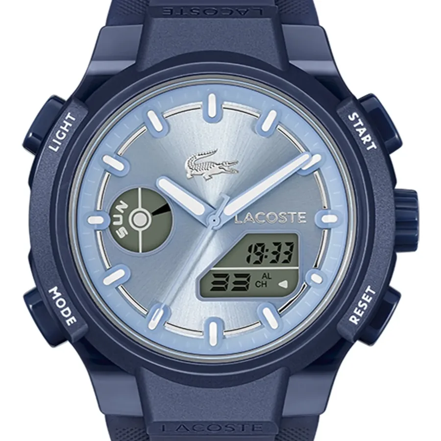 Lacoste LC33 40mm Blue Dial, Blue Rubber Strap, Ref. 2001476, view 2