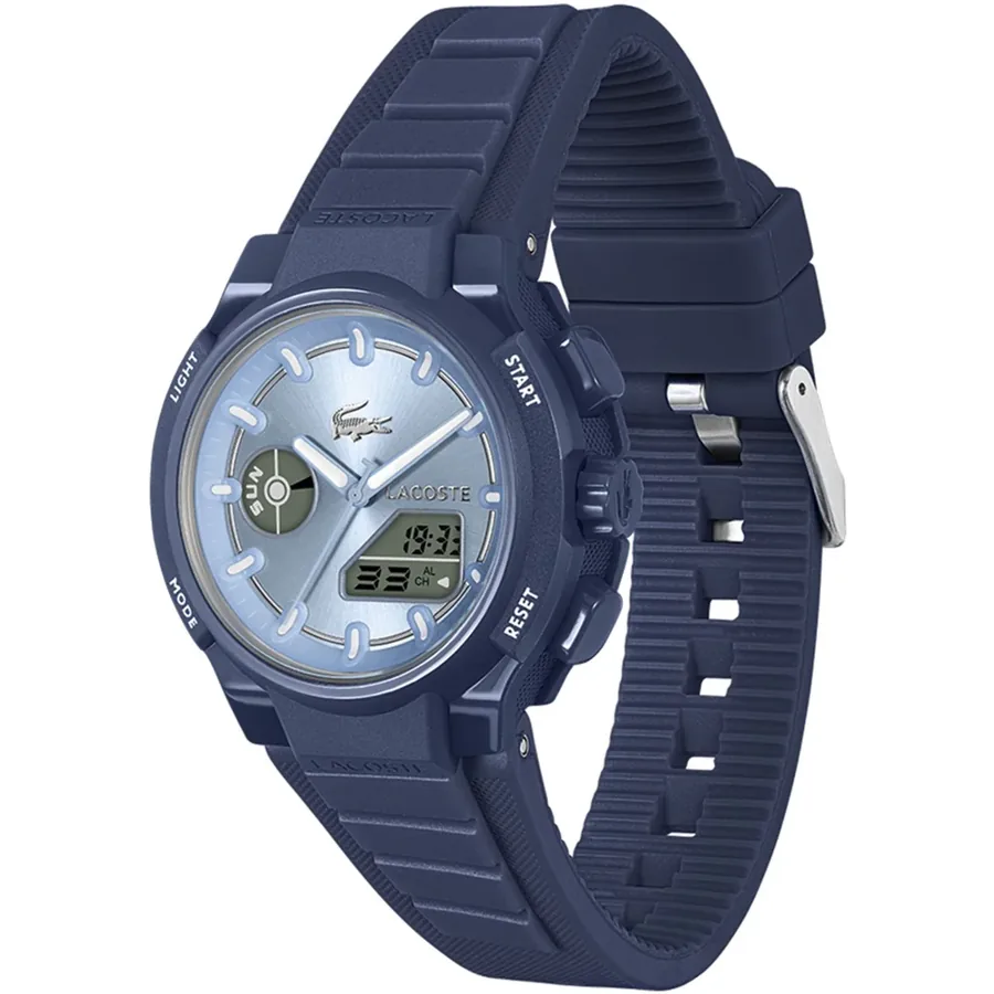 Lacoste LC33 40mm Blue Dial, Blue Rubber Strap, Ref. 2001476, view 3