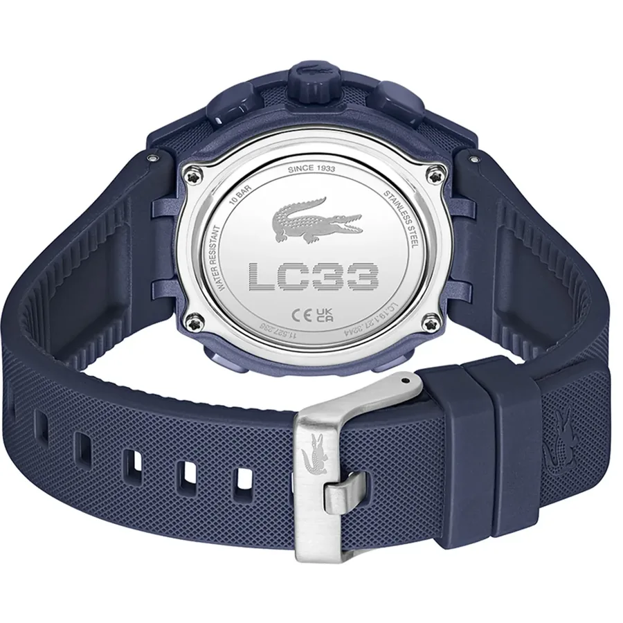 Lacoste LC33 40mm Blue Dial, Blue Rubber Strap, Ref. 2001476, view 4