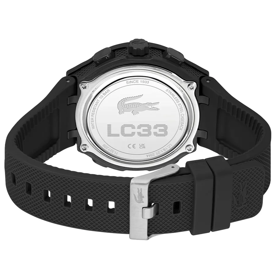 Lacoste LC33 45mm Black and Gold Dial, view 5