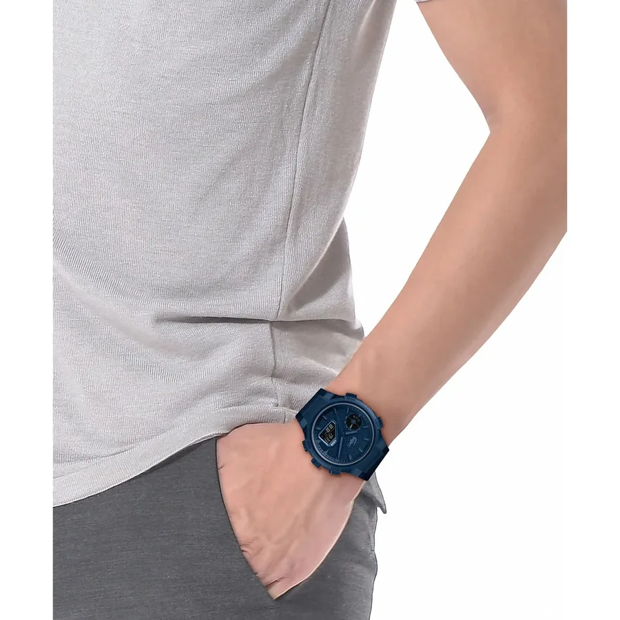 Lacoste LC33 45mm Blue Dial, Blue Rubber Strap, Ref. 2011448, view 2