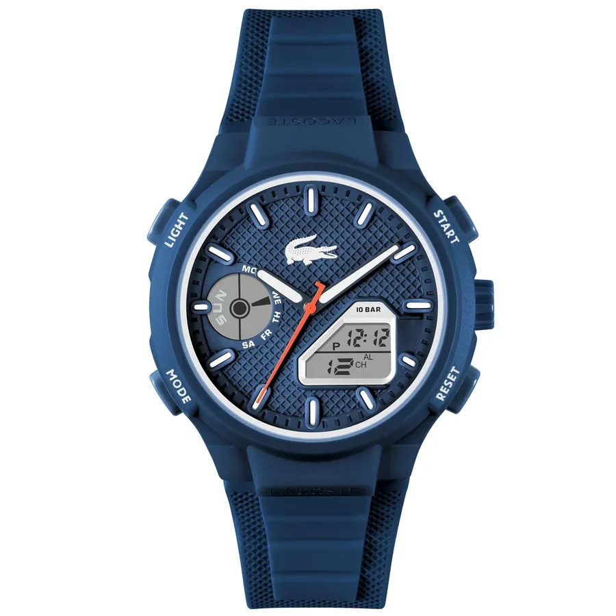 Lacoste LC33 45mm Blue Dial, front view