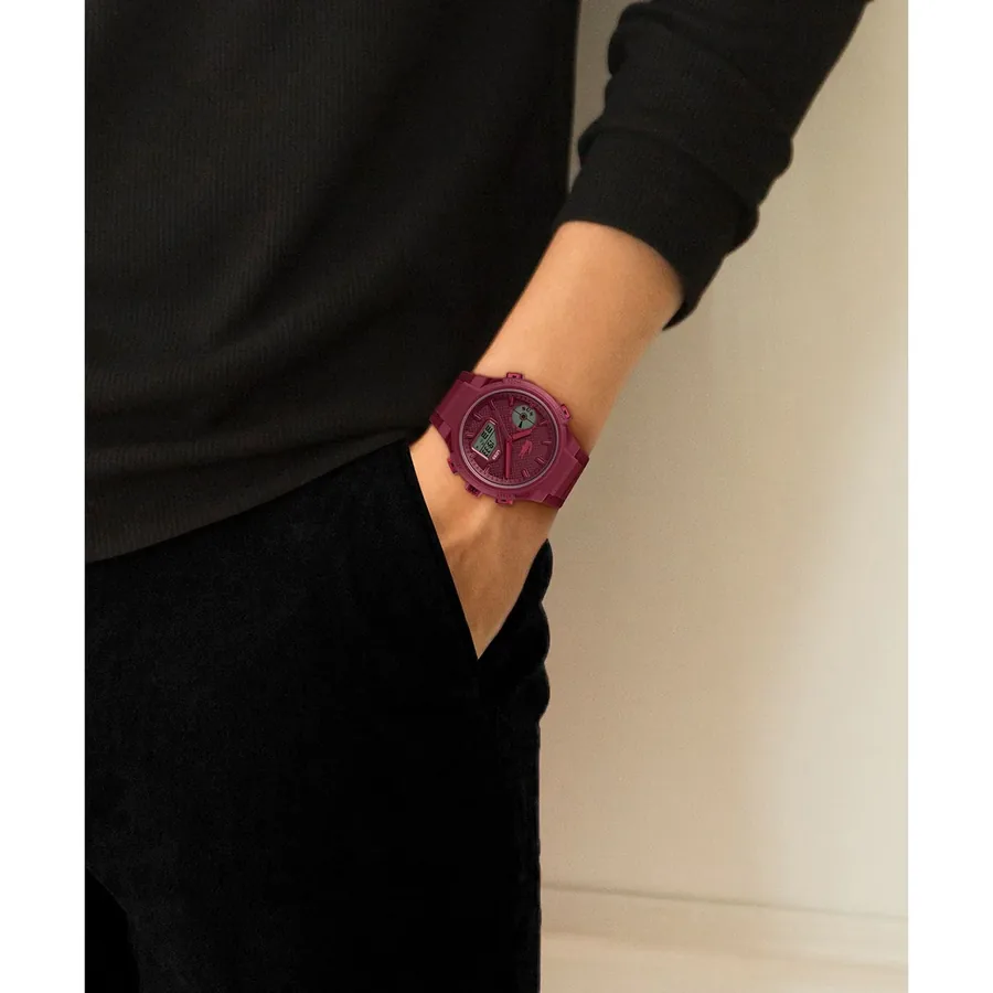Lacoste LC33 45mm Red Dial, view 2