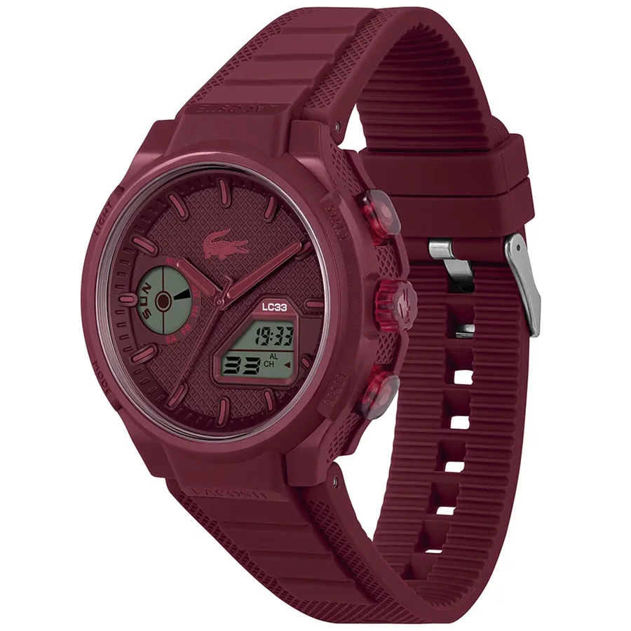 Lacoste LC33 45mm Red Dial, view 4
