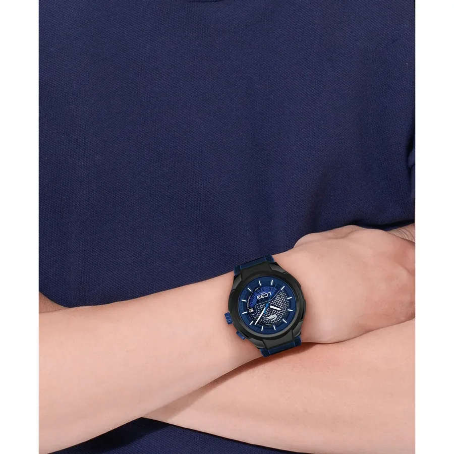 Lacoste LC33 Hybrid 44mm Automatic Blue Dial, view 2