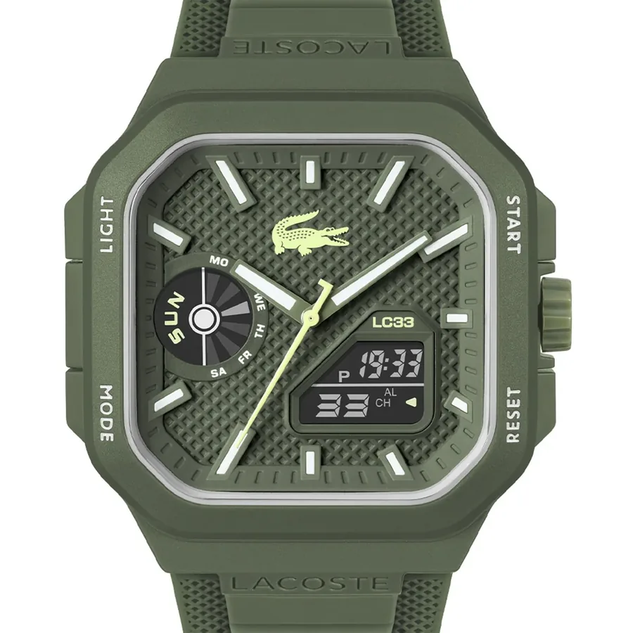 Lacoste LC33 Square 44x50mm Green Dial, view 3