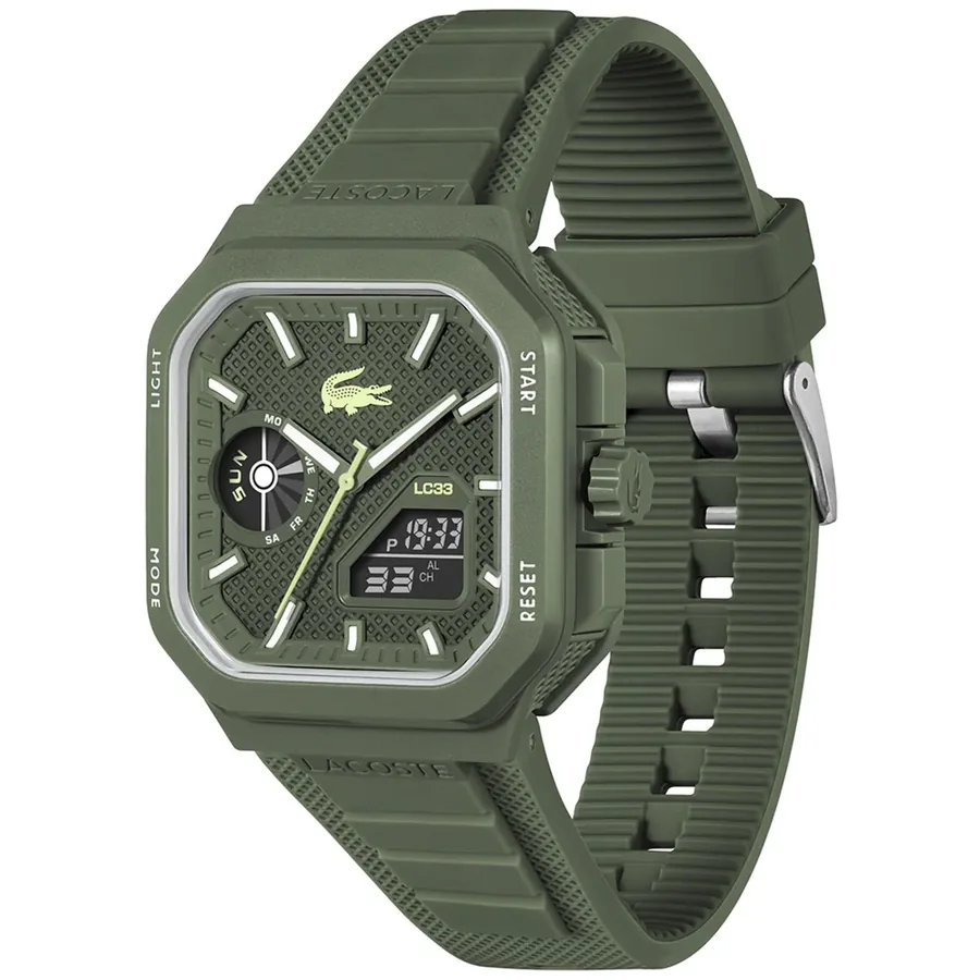 Lacoste LC33 Square 44x50mm Green Dial, view 4