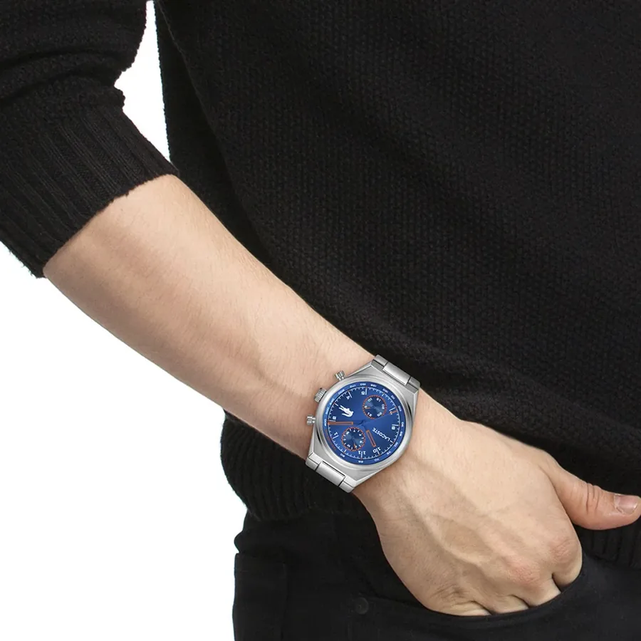 Lacoste Line Racer 43mm Blue Dial, view 2