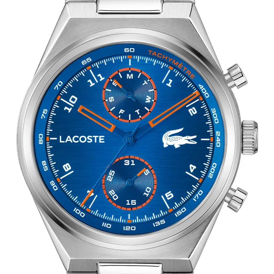 Lacoste Line Racer 43mm Blue Dial, view 3