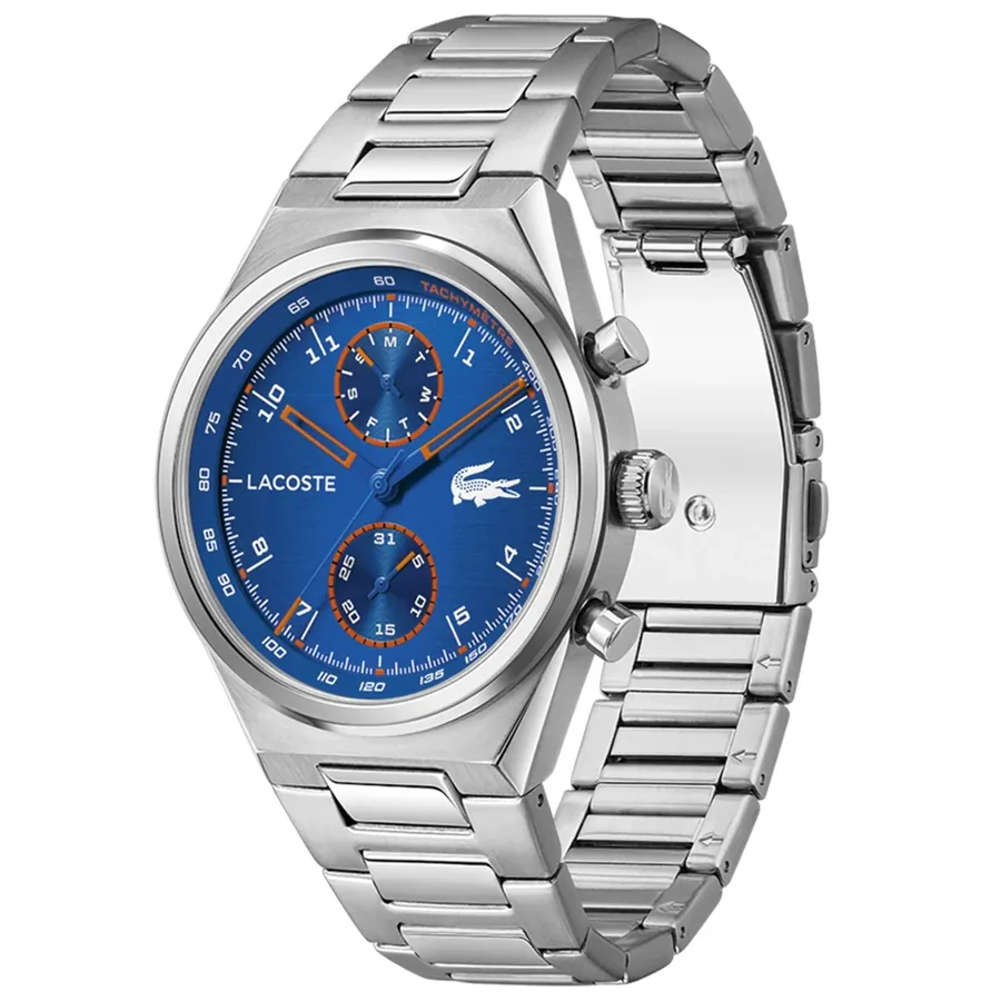 Lacoste Line Racer 43mm Blue Dial, view 4