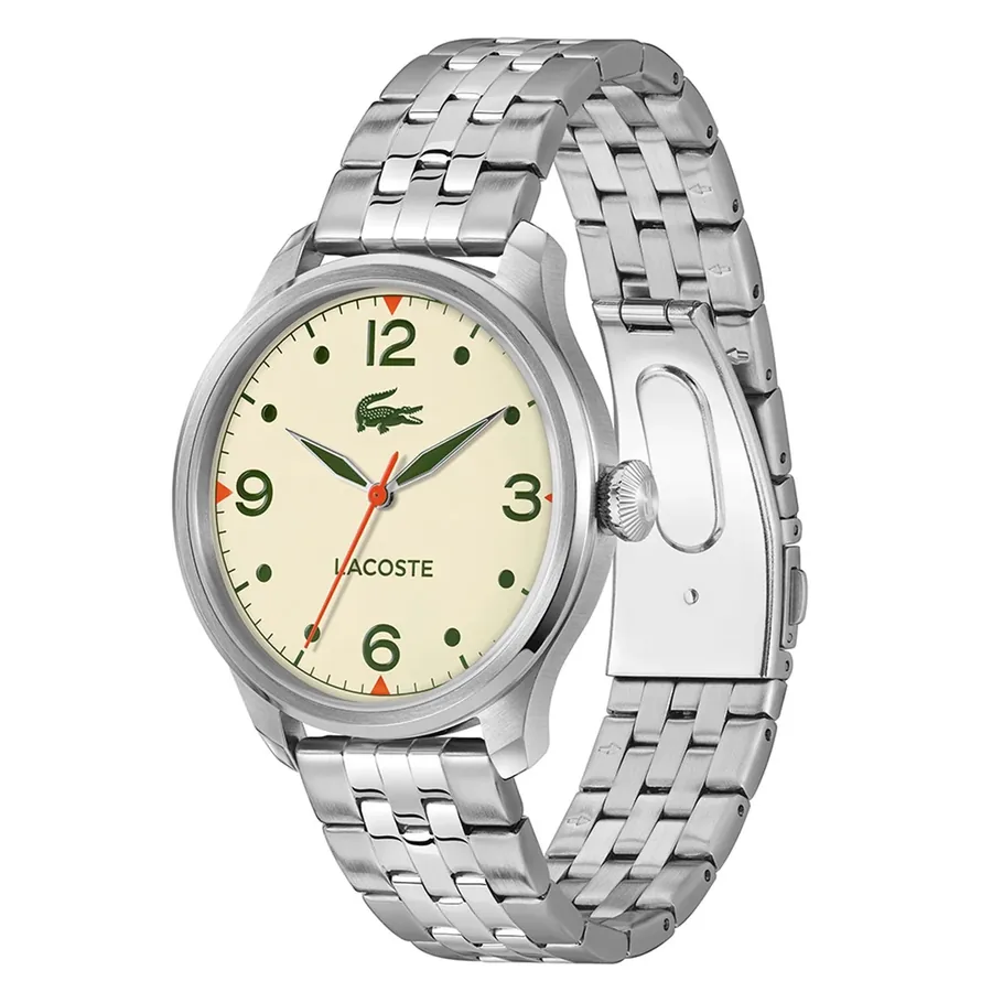 Lacoste Lisbon 42mm Beige Dial, view 3