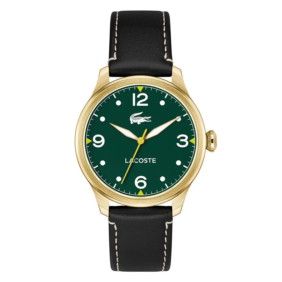 Lacoste Lisbon 42mm Green Dial, front view