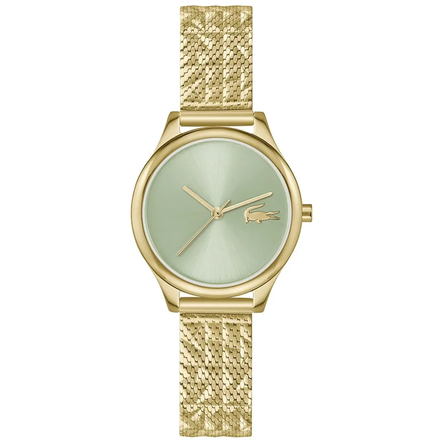 Lacoste Minicrocodelle 28mm Green Dial, front view