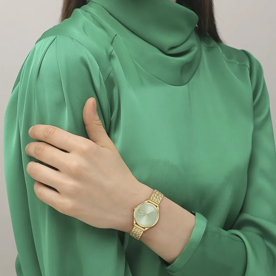 Lacoste Minicrocodelle 28mm Green Dial, view 2