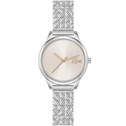 Pink dial / Silver-tone