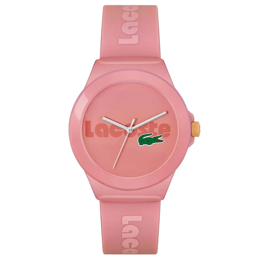 Lacoste Neocroc 38mm Pink Dial, front view