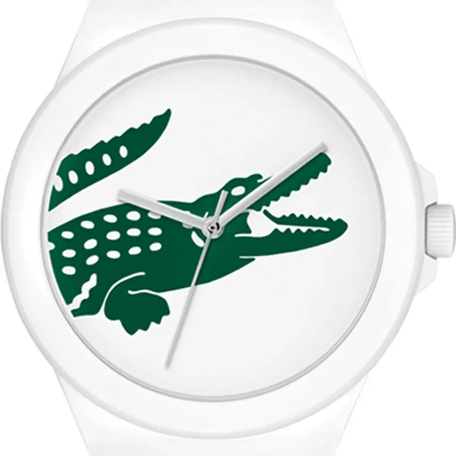 Lacoste Neocroc 38mm White Dial, White Rubber Strap, Ref. 2001347, view 2