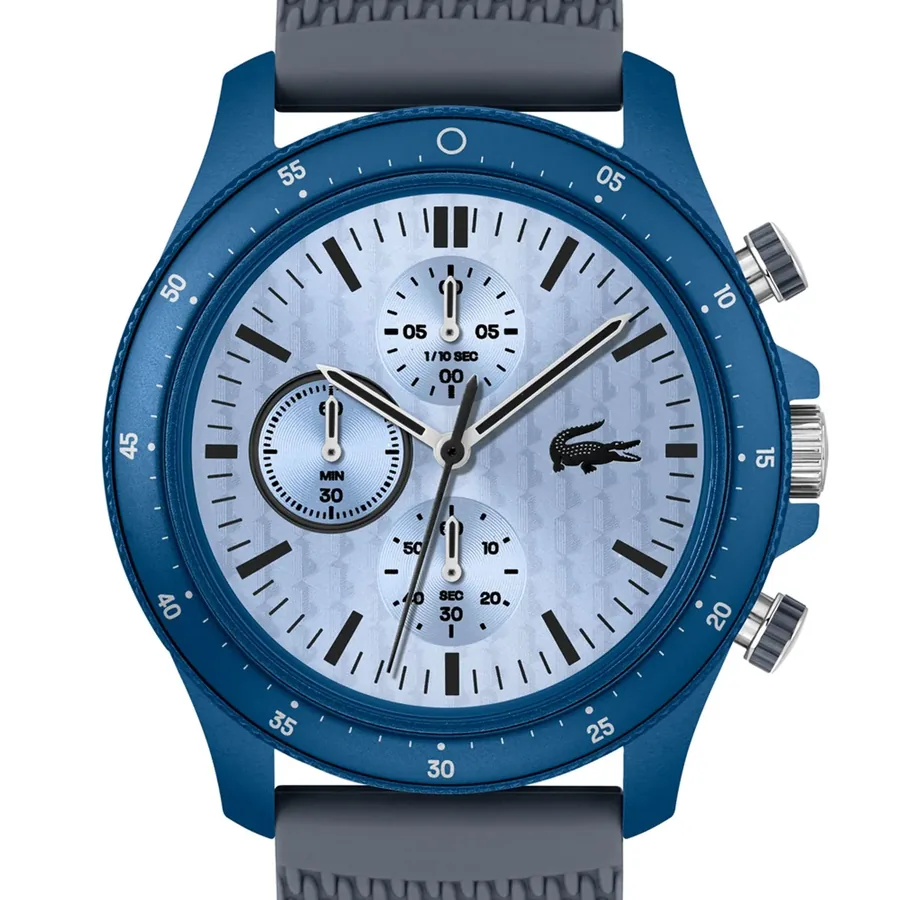 Lacoste Neoheritage 42mm Chronograph Blue Dial, view 2