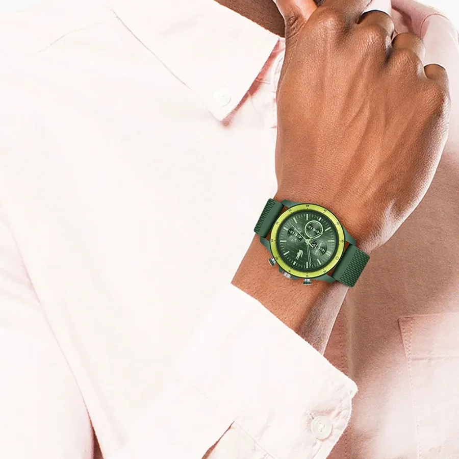 Lacoste Neoheritage 42mm Chronograph Green Dial, view 5