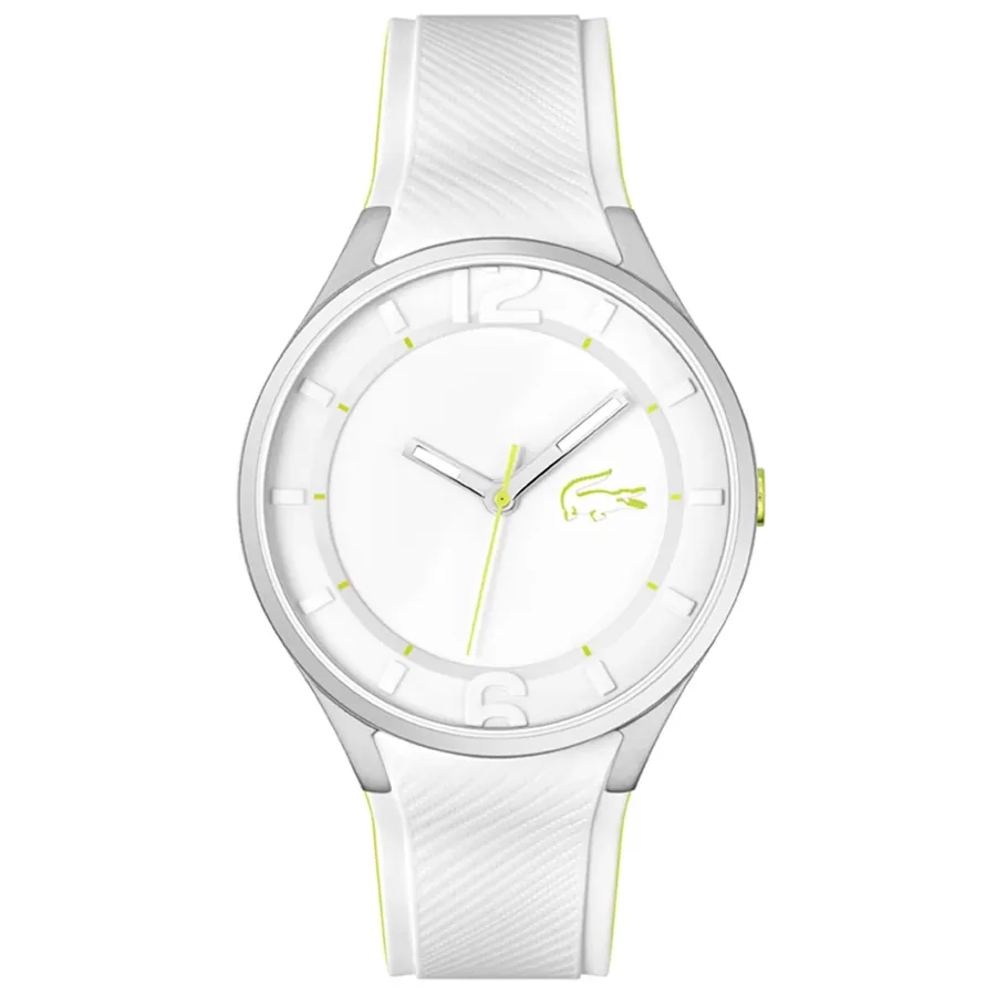 Lacoste Ollie 44mm White Dial, front view