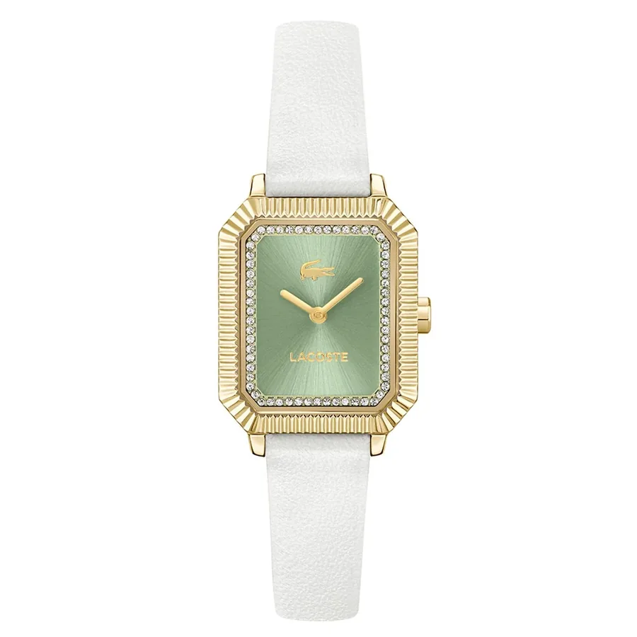Lacoste Parisienne 28x20mm Light Green Dial, front view